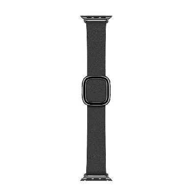 Modern Buckle Band Small - оригинална кожена каишка за Apple Watch 38мм, 40мм, 41мм, 42мм (черен)