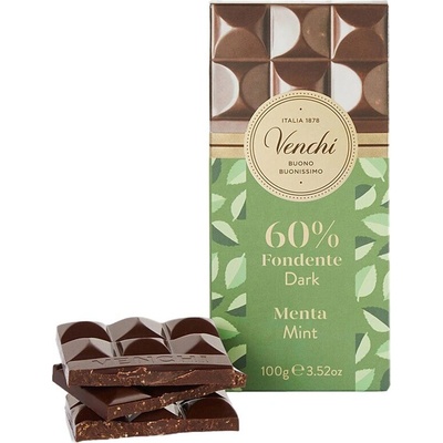 Menta Horká čokoláda s mätovými kúskami 100 g