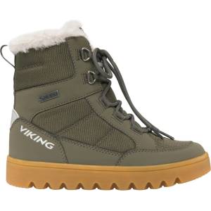 Viking Детски зимни ботуши Viking Kid's Fleek Warm GTX Zip Winter boots - Pine / Olive - размер 30 (EU) (702-3426-0211)