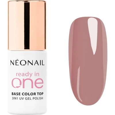 NEONAIL Ready In One 3in1 UV Gel Polish гел лак за нокти с диамантен прах цвят 06 One Dusty Rose 7.2ml