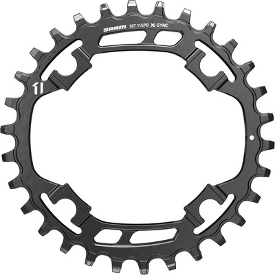 MTB Prevodník SRAM X-Sync STEEL BCD94mm 11speed Počet zubov: 30
