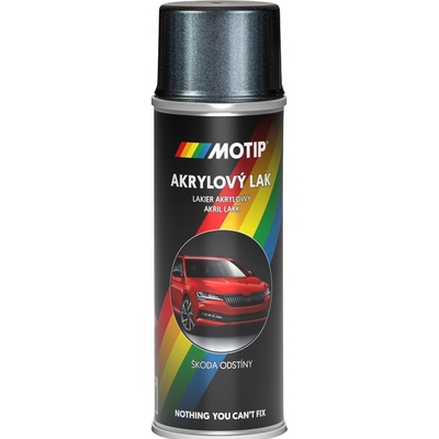 Motip Dupli Autoemail Škoda Šedá Stone metalíza 200ml