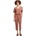 Urban classics Гащеризон Urban classics Modal 3/4 sleeve jumpsuit - Brown (Terracotta)