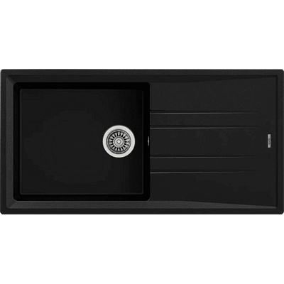 Teka Гранитна мивка, обръщаема, за шкаф 60 см Stone 60 L-TG ЧЕРНА (М.1020.ЧЕ)