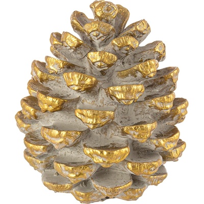 Bizzotto ДЕКОРАТИВНА ФИГУРА ШИШАРКА mira ЗЛАТО (0183288)