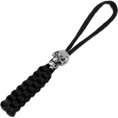 Prívesok na kľúče Böker Plus 09BO773 Black Skull Lanyard čierny