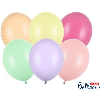 Pastelové farebné balóny 30cm