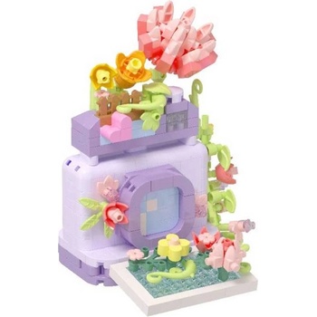 Koco bricks Конструктор за деца Цветен фотоапарат - 373 части