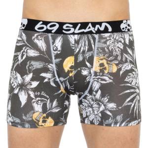 69slam Мъжки боксерки 69SLAM fit bamboo wild garden 69slam | Cheren Mnogotsveten | МЪЖЕ | S