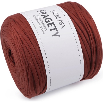 Prima-obchod Špagety / příze 550 g, barva 35 rezavá stř. různé odstíny