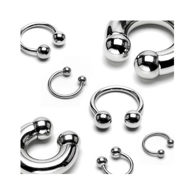 Šperky4U piercing podkova kuličky PV01017-12144