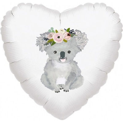 balonky.cz Balónek koala srdce