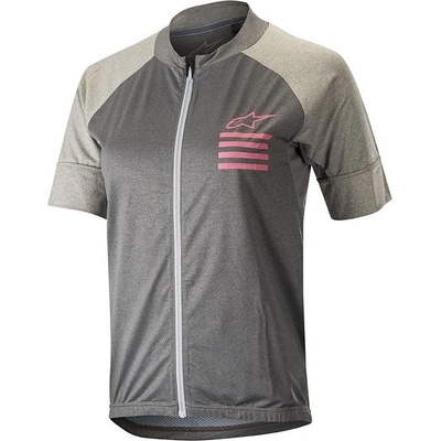 Alpinestars Stella Trail Full Zip Ss Anthracite Light Grey dámský