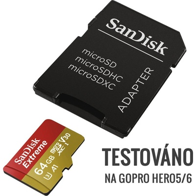 SanDisk microSDXC 64 GB UHS-I U3 SDSQXAF-064G-GN6AA