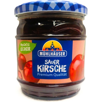 MÜHLHAUSER Konfitüre Sauer Kirsche višňová marmeláda 450 g