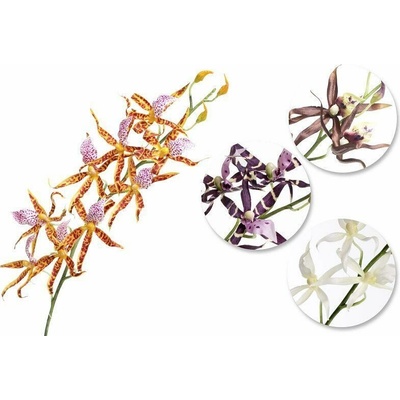 Umelá orchidea 03945 fialová 108cm