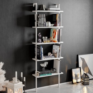 ASIR GROUP Етажерка PAULA 174x60 см бяла (AS1277)