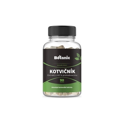 Botanic Kotvičník Tribulus Extrakt z plodů s 90% saponinů v kapslích 90 kapslí