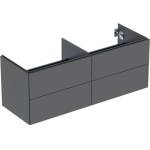 Geberit ONE - Шкафче за умивалник, 133x50x47 см, 4 чекмеджета, матово лавово 505.266. 00.3 (505.266.00.3)