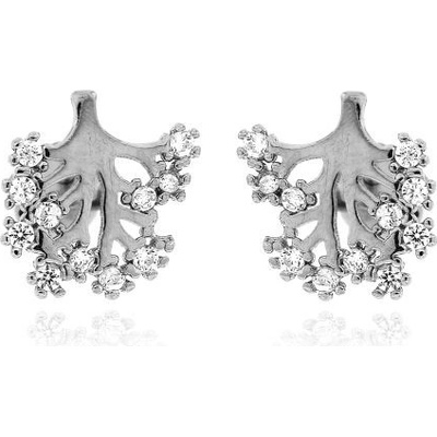 Zlatnictví U Kostela stříbrné náušnice se zirkony 031