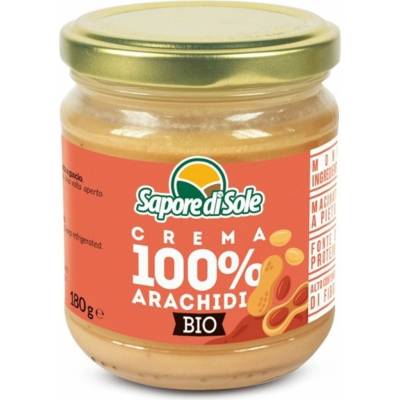 Sapore di Sole Bio 100% arašídový krém - 180 g