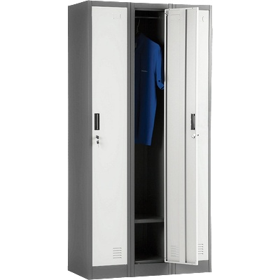 Carmen Метален шкаф Carmen CR-1242 J SAND - сив/графит (3580014)