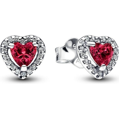 Pandora Romantické srdcové náušnice Timeless 298427C04