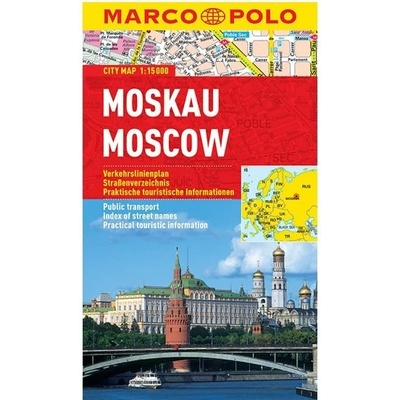 Mapa Moskva