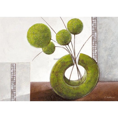 Zelené koule 1 deska 70x50