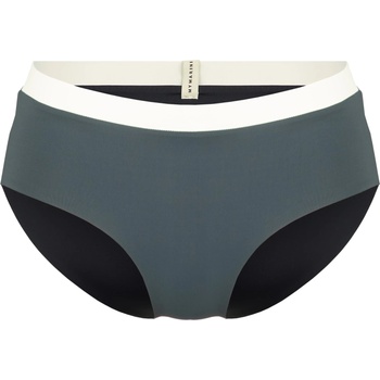 MYMARINI Дамско бикини долнище MYMARINI Women's Shorts Bikini bottom - Black / Grey / White (150-5682-0111)