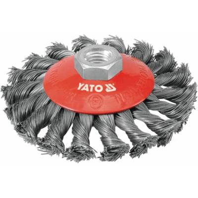 Yato Kartáč drátěný boční M14 x 100 mm YT-4763