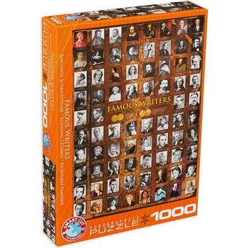 EUROGRAPHICS Пъзел Eurographics от 1000 части - Известни писатели (EG60000249)