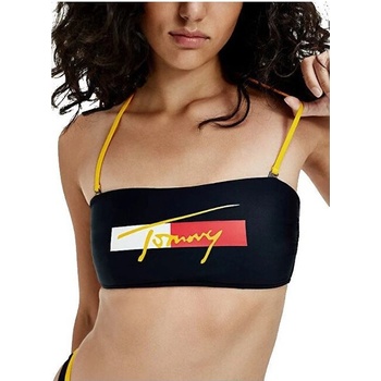 Tommy Hilfiger Tommy Jeans horní část bikin BANDEAU FIXED tmavě modrá