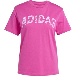 adidas Camo graphic tee розово, бяло xs (jn9104)