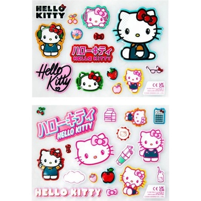Samolepky Hello Kitty Puffy