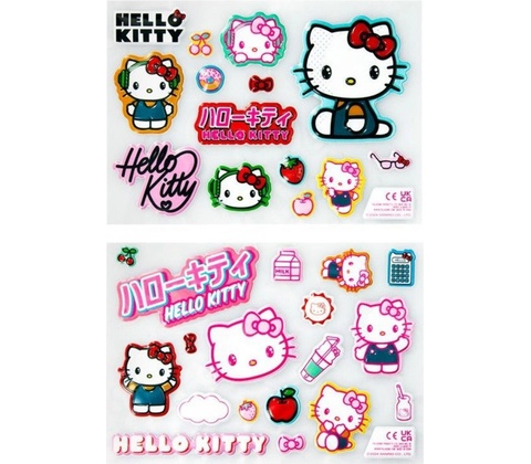 Samolepky Hello Kitty Puffy