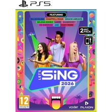 Lets Sing 2026 + 2 mikrofony