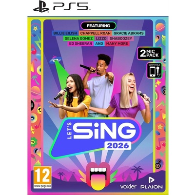 Lets Sing 2026 + 2 mikrofony