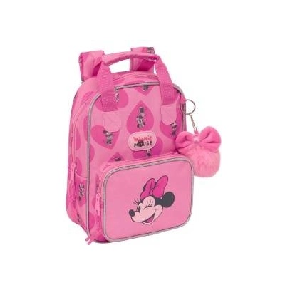 Minnie Mouse Училищна чанта Minnie Mouse Loving Розов 20 x 28 x 8 cm