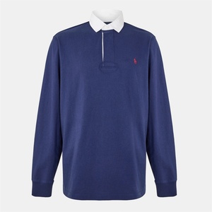 Ralph Lauren Men's Rugby Striped Rugby Shirt - Newport Navy