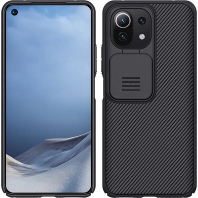 Nillkin Калъф Nillkin - CamShield, Xiaomi Mi 11 Lite 4G/5G, черен (6902048216563)