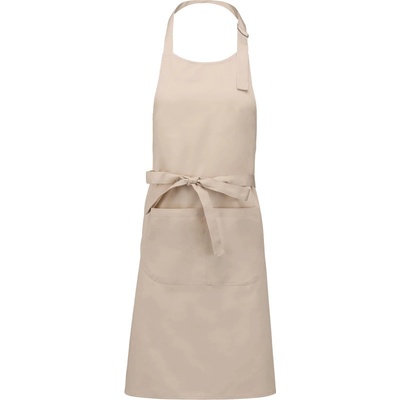 Kariban Zástěra Sommelier K890 s laclem COT-20K890w3499 Angora
