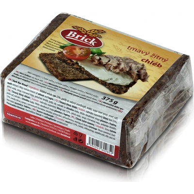 Brick Tmavý žitný chléb 375 g