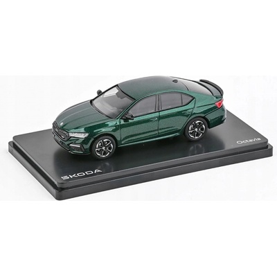 Abrex ŠKODA OCTAVIA IV RS SEDAN 2020 Zelená Amazonian Metalíza 1:43