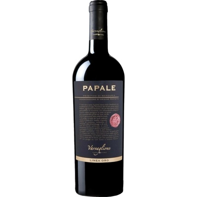 Varvaglione Papale Linea Oro Primitivo di Manduria 2021 Červené 14,5% 0,75 l (holá láhev)