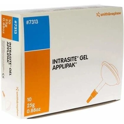 Intrasite Gel Gél Na Ošetrenie Rán 25g, hydrogél číry amorfný v sterilnom aplikačnom dávkovači, 1x10 ks