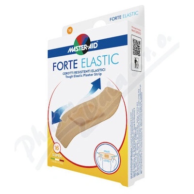 FORTE Elastic Super Náplasti elastické voděodolné 16 ks