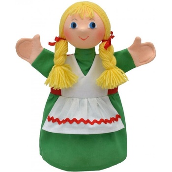 Image 1 of Moravska ustredna Brno, Чехия Кукла за театър Момиче Гретел, 27 см