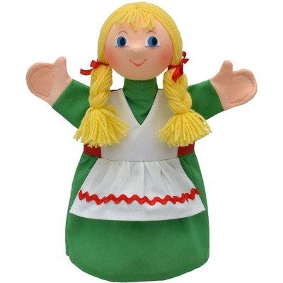 Moravska ustredna Brno, Чехия Кукла за театър Момиче Гретел, 27 см