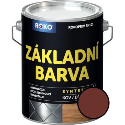 Rokoprim základní barva RK 101 červenohnědá, Objem: 3,2L